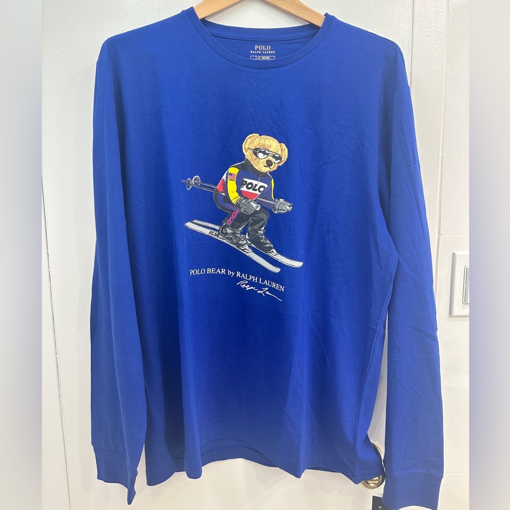 Polo Ralph Lauren Polo Bear Ski Long Sleeve Shirt